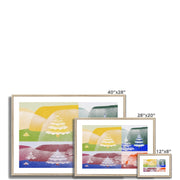 Trees (from series, the Mathematical Basis of the Arts) Framed & Mounted Print