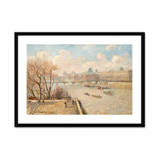 The Louvre from the Pont Neuf Framed & Mounted Print
