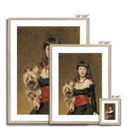 Miss Beatrice Townsend Framed & Mounted Print