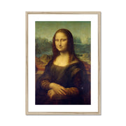 Portrait of Mona Lisa del Giocondo Framed & Mounted Print
