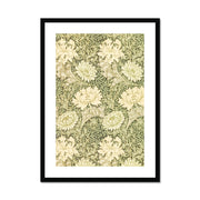 Chrysanthemum Pattern Framed & Mounted Print