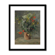 Flowers in a Vase Framed & Mounted Print