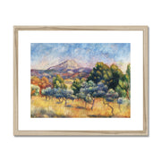 Montagne Sainte-Victoire (Paysage) Framed & Mounted Print