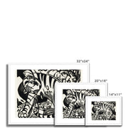 Tiger Framed & Mounted Print