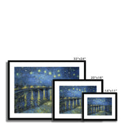 Starry Night Over the Rhone Framed & Mounted Print