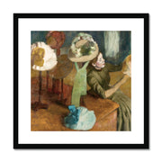 The Millinery Shop Framed & Mounted Print