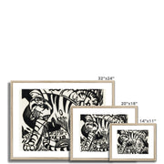 Tiger Framed & Mounted Print