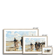 En route pour la pêche Framed & Mounted Print