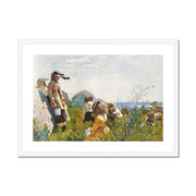 Berry Pickers Framed & Mounted Print