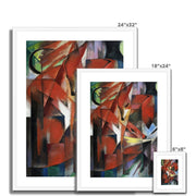 The Foxes Framed & Mounted Print