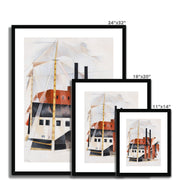 Piano Mover's Holiday Framed & Mounted Print