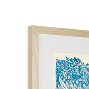 Blue Marigold Framed & Mounted Print