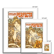 Cycles Perfecta Framed & Mounted Print