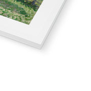 Apple trees in Eragny, sunny morning Framed & Mounted Print