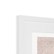 Goshawk on Snow-covered Pine Bough Framed & Mounted Print