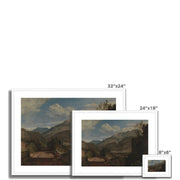 Chateaux de St. Michael, Bonneville, Savoy Framed & Mounted Print