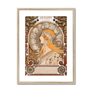 Zodiaque or La Plume Framed & Mounted Print