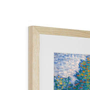 Two Women by the Shore, Mediterranean Framed & Mounted Print