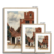 The Little Street Framed & Mounted Print