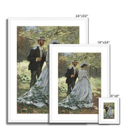 Bazille and Camille Framed & Mounted Print