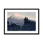 Mount Fuji From Mizukubo Framed & Mounted Print