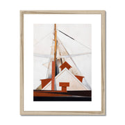 Masts Framed & Mounted Print