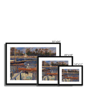 The Seine at Argenteuil Framed & Mounted Print