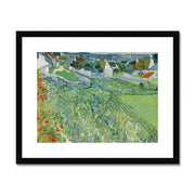 Vineyards at Auvers Framed & Mounted Print