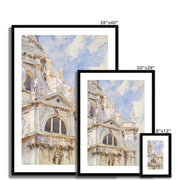 The Salute, Venice Framed & Mounted Print