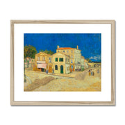 The yellow house Framed & Mounted Print