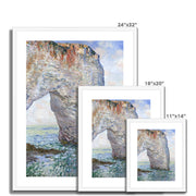 The Manneporte near Étretat Framed & Mounted Print
