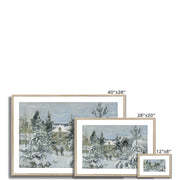 Piette's House at Montfoucault Framed & Mounted Print