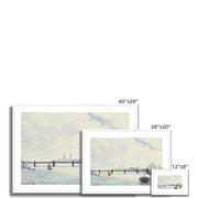 Charing Cross Bridge, London Framed & Mounted Print