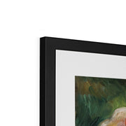 Two Girls Reading Framed & Mounted Print