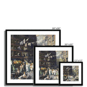 Cliff Dwellers Framed & Mounted Print