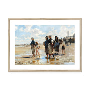 En route pour la pêche Framed & Mounted Print